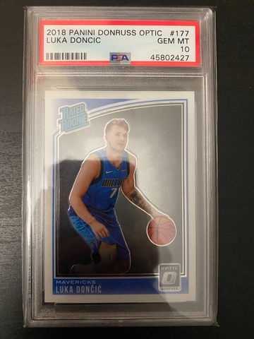 Luka Doncic Optic PSA 10