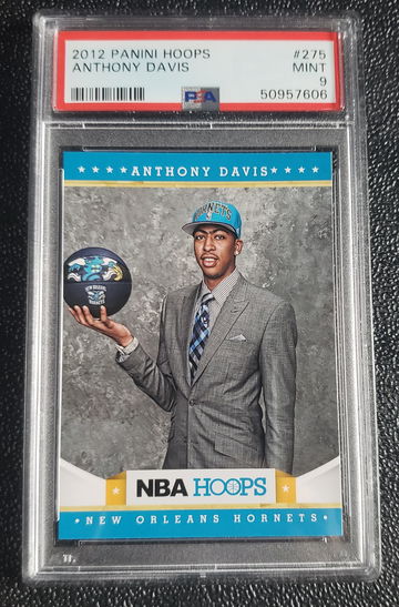 2012 Hoops 275 Anthony Davis PSA 9  rc