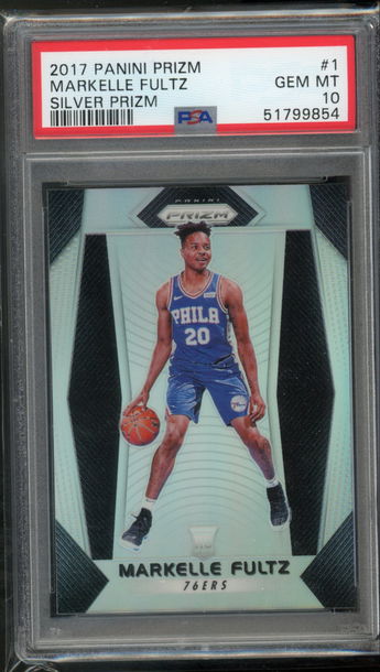 2017 Prizm Silver Markelle Fultz PSA 10 