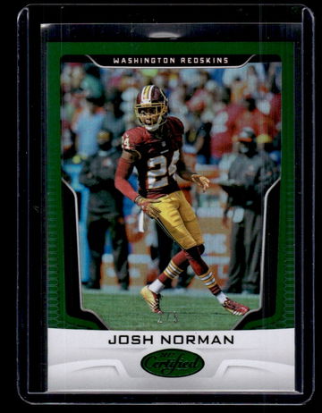 2017 Panini Certified Mirror Green Josh Norman #98 /5