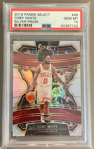 Coby White Select Silver Concourse Level PSA 10 50367122
