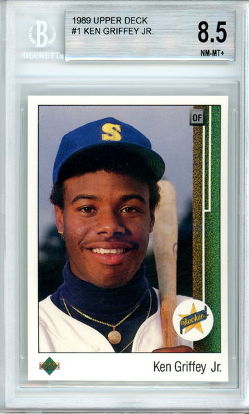 1989 UPPER DECK KENGRIFFEY JR.  BGS 8.5