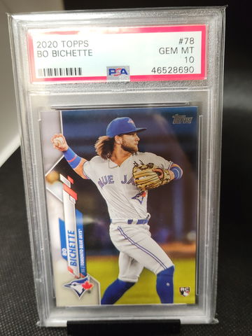 2020 Topps Bo Bichette PSA 10
