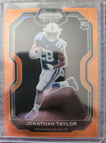 2020 Chronicles Jonathan Taylor Prizm Black-Orange /75