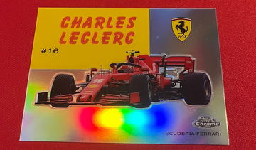 2020 Topps Chrome Formula 1 Charles Leclerc #54W-3 