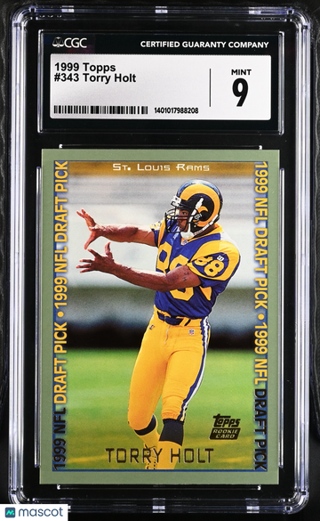 1999 Topps 1999 Topps Torry Holt #343 CGC 9