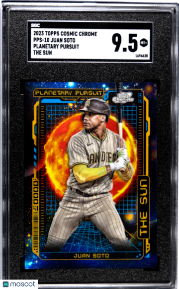 2023 Topps Cosmic Chrome Juan Soto #PPS-10 Planetary Pursuit Sun SGC 9.5