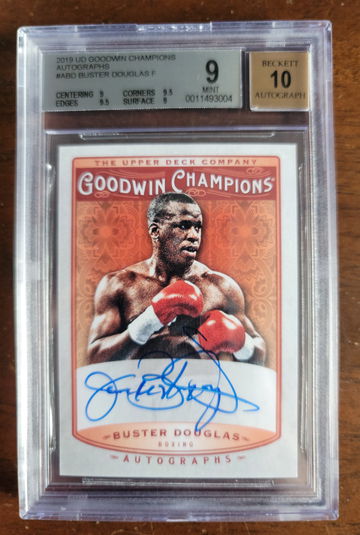 2019 Upper Deck Goodwin Champions Autos #ABD Buster Douglas