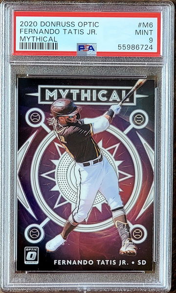 2020 SP FERNANDO TATIS JR Panini Donruss Optic Mythical PSA 9 POP 1 #M6 