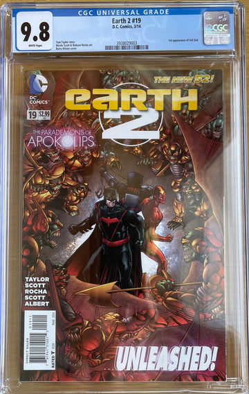 Earth 2 #19 CGC 9.8