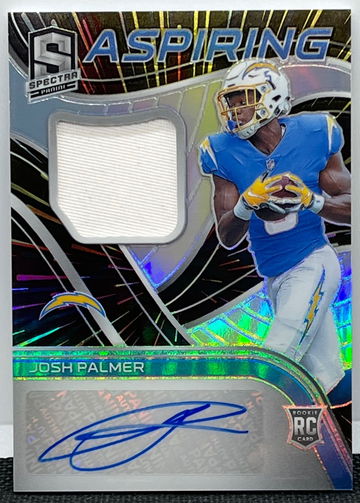 2021 Spectra Josh Palmer Aspiring Patch Auto HYPER #APA-JP /60