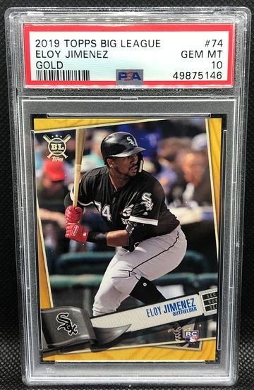 Eloy Jimenez Big League Gold Rookie PSA 10