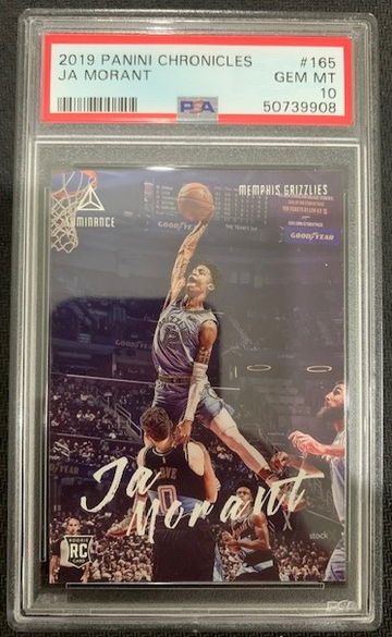 2019 Panini Chronicles Ja Morant #165 PSA 10 - 50739908