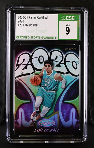 2020 LAMELO BALL CERTIFIED ROOKIE 