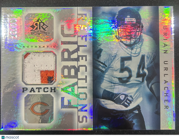 2005 Upper Deck Reflections Brian Urlacher #FRP-BU Patch Game-Used Patch