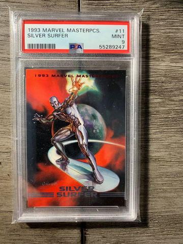 1993 Marvel Masterpieces Silver Surfer PSA 9