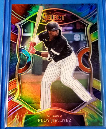 2021 Select Baseball Eloy Jimenez Tie Dye Prizm