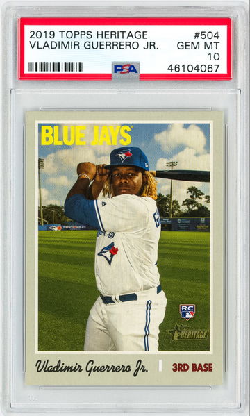 2019 Topps Heritage Vladimir Guerrero Jr.