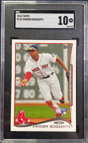 2014 Topps #133 Xander Bogaerts RC SGC 10