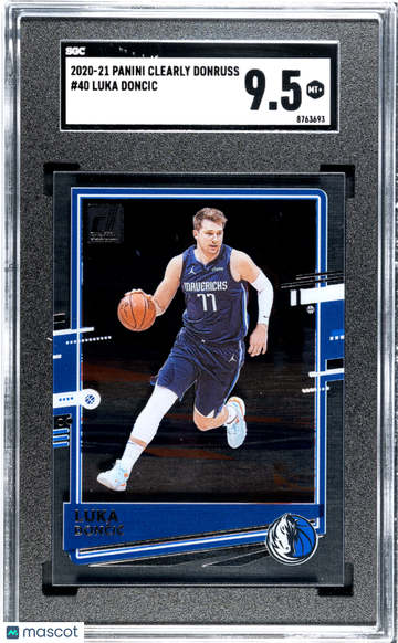 2020 Panini Clearly Donruss Luka Doncic #40 SGC 9.5