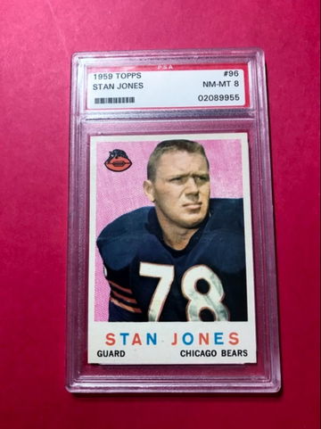 1959 Topps HOFer - Stan Jones
