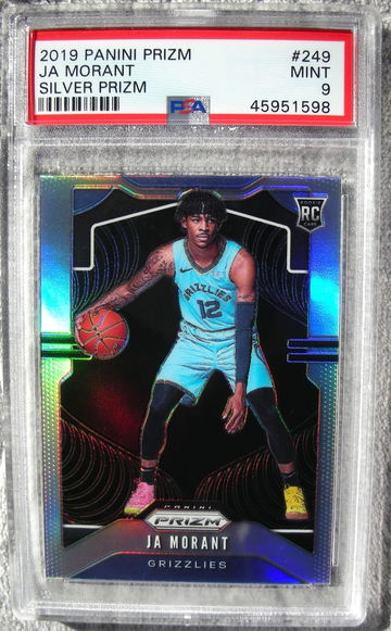 Ja Morant 2019 Prizm #249 Silver Prizm PSA 9