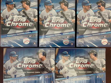 2020 Topps Chrome Blaster