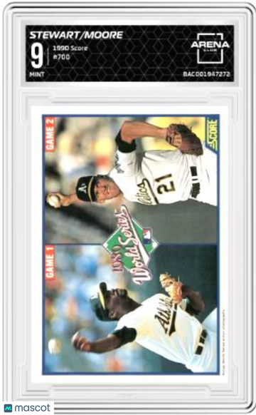 1990 Score Moore Stewart #700 Arena Club 9