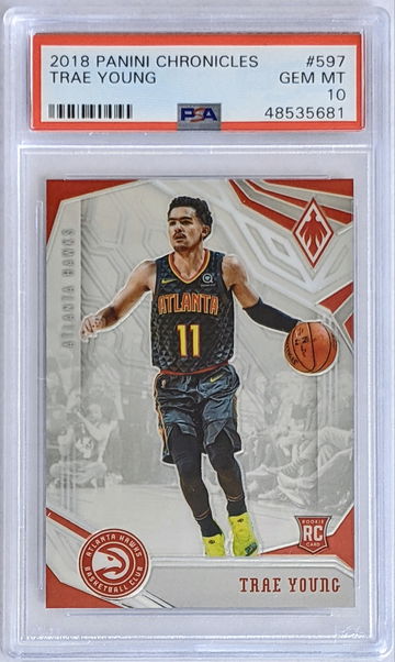 2018 Chronicles Trae Young #597 Phoenix PSA 10