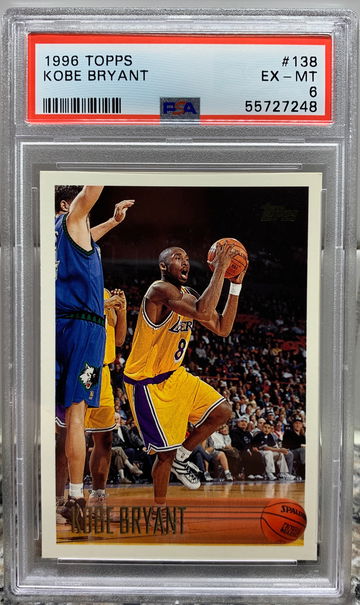 1996-97 Topps Kobe Bryant #138 PSA 6 EX-MT