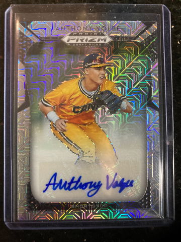 Anthony Volpe 2019 Panini Prizm Draft Auto /49