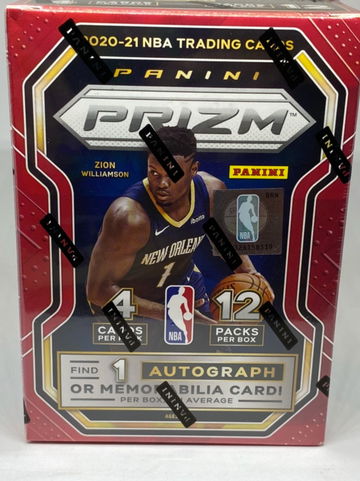 2020-21 NBA Prizm Basketball Fantatics Exclusive 12 Pack Box Factory Sealed