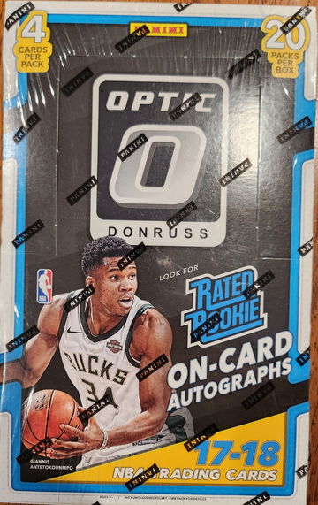 2017-18 Donruss Optic Retail Box Factory Sealed