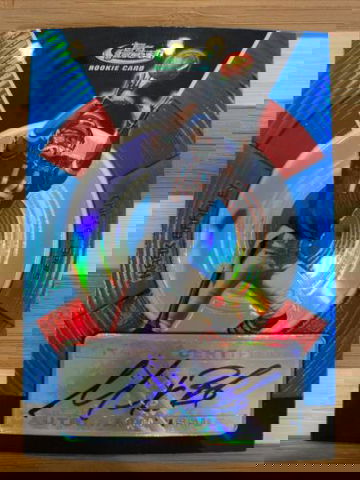 🔥2005 Topps Finest MARK BRADLEY Blue Refractor Rookie Auto /299