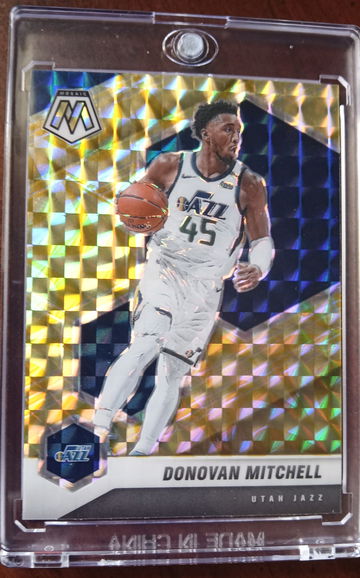Donovan Mitchell reactive yellow prizm