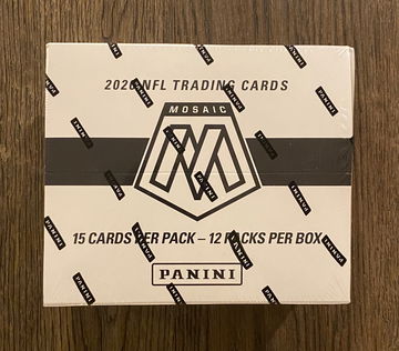2020 Panini Mosaic Football Sealed Cello Box 