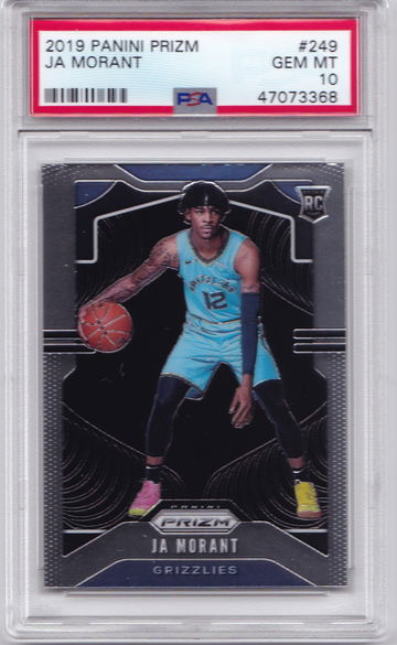Ja Morant 2019 Prizm PSA 10 