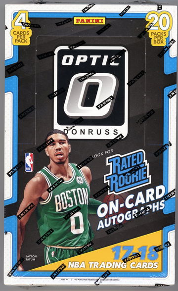 2017-18 Panini Donruss Optic Hobby Box