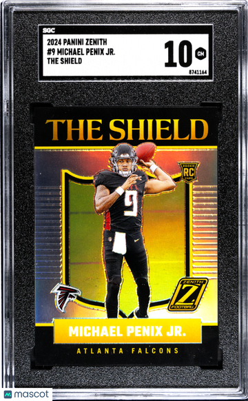 2024 Panini Zenith Michael Penix JR. #9 The Shield SGC 10