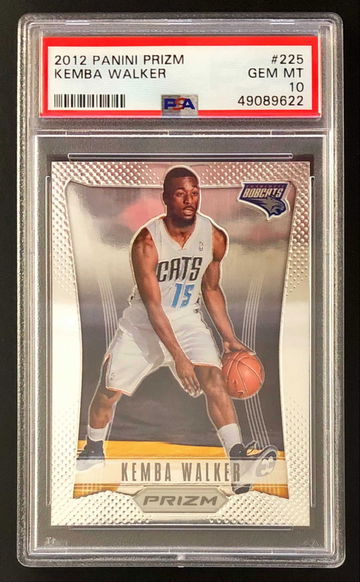 2012-13 Panini Prizm Kemba Walker #225 RC Rookie - PSA 10 Gem! Knicks