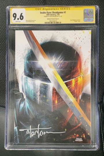 Snake Eyes: Deadgame #1 SS 9.6 By Tyler Kirkham Snake Eyes Virgin Cover