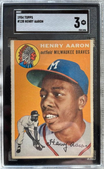1954 Topps Hank Henry Aaron