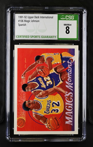 1991 UPPER DECK INTERNATIONAL MAGIC JOHNSON