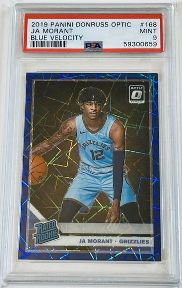 2019 Optic Blue Velocity Ja Morant PSA 9