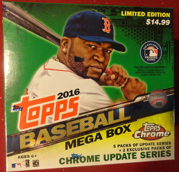 2016 Topps Chrome Update Mega Box