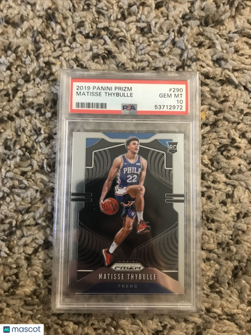 Matisse Thybulle 2019 prizm #290 psa 10