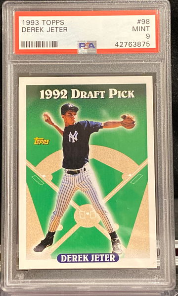 1993 Topps #98 Derek Jeter PSA 9