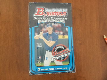 2003 Bowman Draft Picks and Prospects baseball hobby box