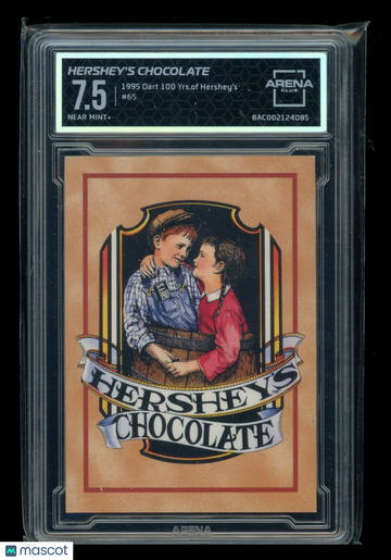 1995 Dart 100 Yrs of Hershey's Hershey's Chocolate #65 Arena Club 7.5