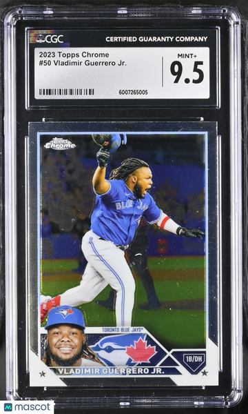2023 Topps Chrome Vladimir Guerrero Jr. #50 CGC 9.5